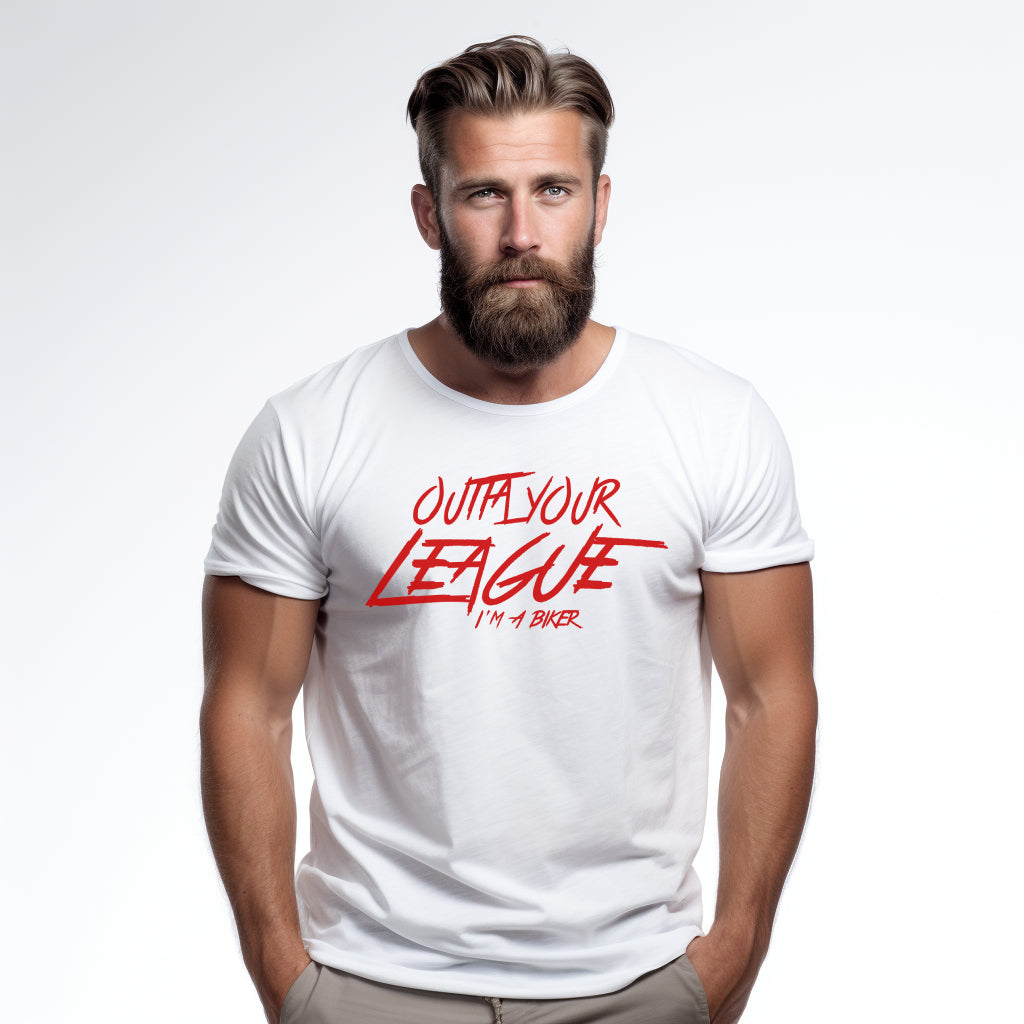 Outta Your League Weißes T-Shirt