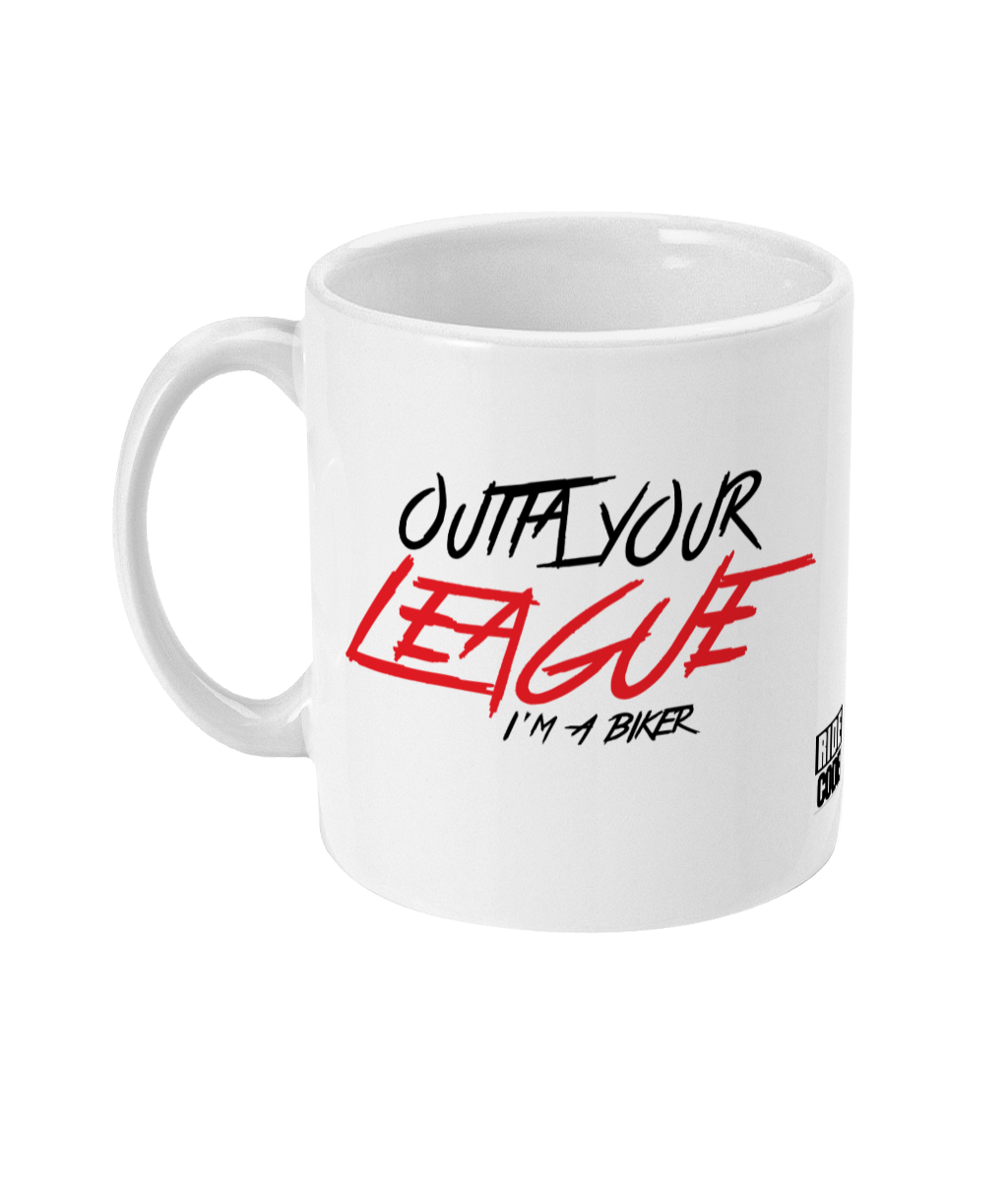 Outta Your League 11oz Mug by RIDE CODE