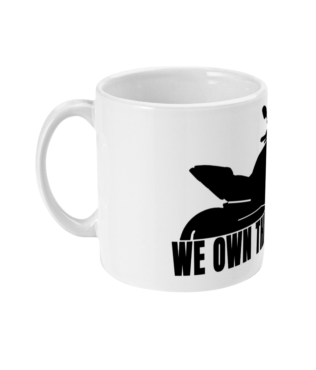 Yamaha MT07 We Own The Steerts 11oz Mug by RIDE CODE