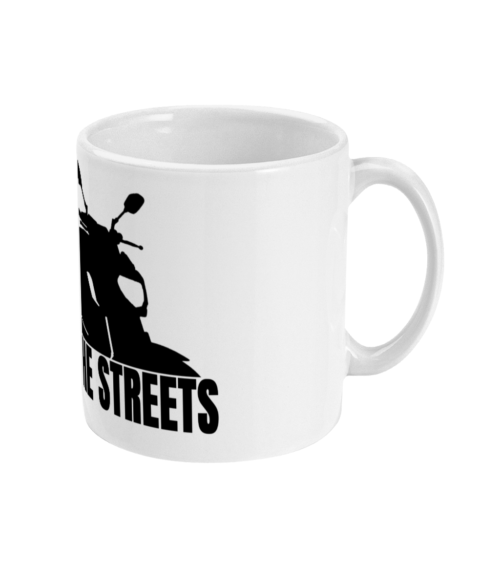 Yamaha MT07 We Own The Steerts 11oz Mug by RIDE CODE