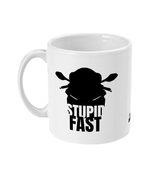 Yamaha R Stupid Fast 11oz Mug by RIDE CODE