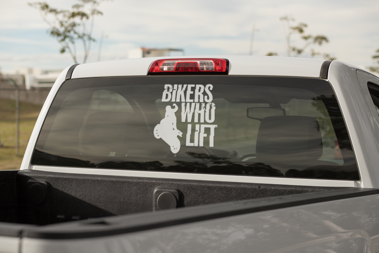 Bikers Who Lift Decal